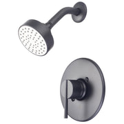 Pioneer Faucets T-2382-MB I2v Single Handle Shower Trim Set, Matte Black, Wallmount, Lever Handle, 1.75 GPM