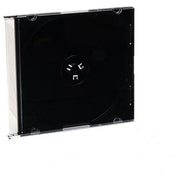 Verbatim 94868 CD/DVD Slim Storage Cases, 200-Pack, Black