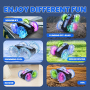 JoyStone JS102 Amphibious RC Car, Dark Blue