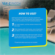 E-Z Patch 2 Sand Buff Pool Deck Repair Kit - 3 Pounds