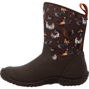 Muck Women's Muckster II Mid Boot, Waterproof, Brown, Medium Width, Round Toe, WM29CK