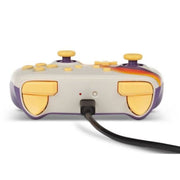 PowerA Enhanced Wireless Controller for Nintendo Switch Pokemon Pikachu Retro Swoosh - White