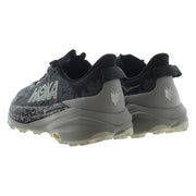 Hoka Speedgoat 6 Men's Trail Running Shoes, Ultralight Cushioning, Vibram Megagrip Outsole, Black/Stardust, Size 9, 1147791-BKSTR