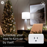 GE Lighting 93132289 Cync Indoor Smart Plug 3 Pack, Alexa & Google Compatible, 3 Pack