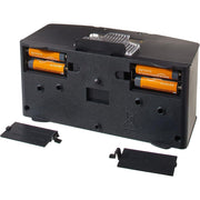 Cool Chimpanzee Automatic 2-Deck Card Shuffler, Black Plastic