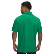 Under Armour Mens Tech Golf Polo, Moisture Wicking, Quick Dry, Team Kelly Green/Pitch Gray, 4X-Large, 1290140