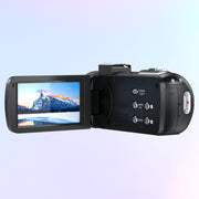 TOPVISION 4K UHD Video Camera Camcorder 18X Zoom, 48MP, Black