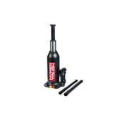 Hyper Tough T91213HW 12 Ton Bottle Jack w/Adjustable Screw Top, Stainless Steel, Black