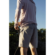Marsh Wear Prime Men's Hiking Shorts, Charcoal, 18 in Outseam, 8 in Inseam, Stretch Nylon-Spandex Fabric, Secure Pockets, Regular Fit, MWS3002