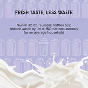Numilk 32 oz. Accessory Bottle with Silicone-Sealed Lid, Dishwasher Safe, Reusable Plastic for Home Machine, 61210