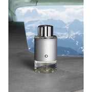 Montblanc Explorer Platinum Eau de Parfum Spray for Men, Woody Amber Scent, 3.3 oz, MB025A01