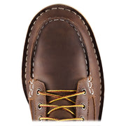 Danner 15563 Bull Run Moc Toe Wedge Work Boots for Men - Brown - 11W