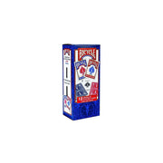 Bicycle Playing Cards Poker Size 12 Pack (6 Blue, 6 Red)