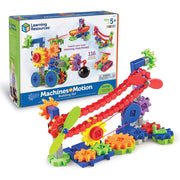 Learning Resources LER9227 Machines in Motion, STEM, Gear, Puzzle, Early Engineering Toys, 116 Pieces, Ages 5up
