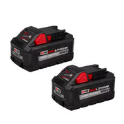 Milwaukee Tool 48-11-1812P3 M18 18-Volt Lithium-Ion High Output 12. 0Ah Battery with Two 3. 0Ah Batteries (3-Pack)