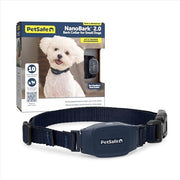 PetSafe NanoBark 2.0 Dog Training Collar for Small Dogs, Adjustable 4-15 in Neck, Waterproof, Rechargeable Battery, PBC00-18240