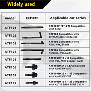 Lafati 3L Transmission Fluid Pump Manual Oil Transfer Pump with 12 Adapters for BMW Volkswagen Ford Audi Toyota Lexus