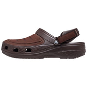 Crocs Yukon Vista II LiteRide Clogs for Men - Espresso/Mushroom - 11M