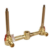 Newport Brass 2-Valve Rough-In Shower Valve, High Torque Cartridge, 1/2 Inch NPT Connection, Brass Finish, 1-532T