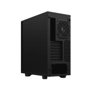 Fractal Design Define 7 Compact Mid Tower Computer Case, Black Brushed Aluminum, Supports ATX Micro ATX Mini ITX Motherboards, 4 Drive Bays, 7 Fan Support