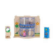 Jakks Pacific Gateway Galaxy Diorama Playset with 1.5 Inch Princess Peach and Exclusive Captain Toad Action Figures