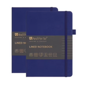 &And Per Se Lined Journal Notebook, 160 Pages, A5 5.7 x 8 inches, Royal Blue