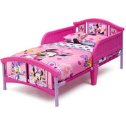 Delta Children BB86686MN-1061 Plastic Toddler Bed, Disney Minnie Mouse