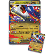 The Pokemon Company International, Mega Latias ex Trading Card Game Box, Foil Promo Card, Oversize Lenticular Promo, 4 Booster Packs