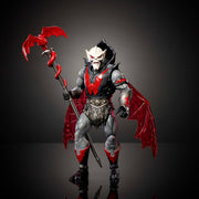 Mattel Masters of the Universe Masterverse New Etheria Hordak 7-Inch Action Figure with 30 Points of Articulation, Removable Wings, Shield, Staff, Cannon Arm HYK14