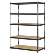 FCH Ktaxon Heavy Duty 5 Tier Shelf Garage Shelving Unit - Material: Steel & MDF