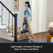Mainstays Bagless Upright Vacuum Cleaner, Lightweight with Powerful Cleaning, Brush and Crevice Tool