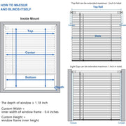 LazBlinds Cordless No Tools-No Drill 1