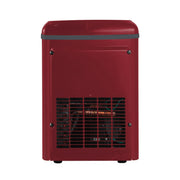 Frigidaire EFIC214 Gallery Stainless Steel Nugget Ice Maker, 33 lbs. Capacity, Red