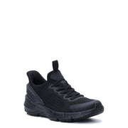 TredSafe Women's Coil On Edge Slip Resistant Safety Shoes, Lightweight Dreamcell Foam Insole, Black, 9.5