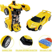 Adakot Deformation Robot Cars Toys For Kids, Yellow