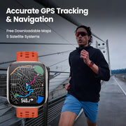 Amazfit Bip 6 Smartwatch, 1.97-Inch AMOLED Display, 14-Day Battery, GPS with Multi-Satellite Navigation, 140+ Workout Modes, Health and Fitness Tracker, 5 ATM Water-Resistant, Red