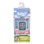 Bluey BLY4151WM Ludo Studio Bluey iTime Unisex Kids Smartwatch with Touch Screen, Silicone Strap, and Blue Case, 42mm