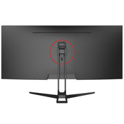CRUA CR340G-WQHD-165Hz 34 Inch Ultrawide Gaming Monitor, 165Hz Refresh Rate, UWQHD 3440x1440, IPS Panel, 120% sRGB, Built-in Speakers, HDMI/DisplayPort, Wall Mountable, Black