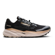 Brooks Men's Cascadia 19 GTX Waterproof Trail Running Shoes, Black/Ebony/Chateau Gray, 10.5 Medium, 110456