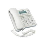 AT&T ATCL2909 One-Line Corded Speakerphone with Caller ID, White