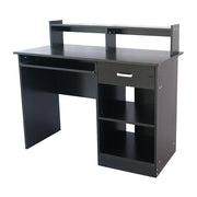 Ktaxon Laptop PC Work Table Home Drawer & Keyboard Tray, Black - Fashionable