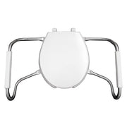 BEMIS Medic-Aid STA-TITE Elongated Closed Front Toilet Seat in White-MA2100T 000
