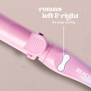 The Beachwaver Co. Beachwaver B1.5 Hair Curling Iron, 1.5 Inch Ceramic Barrel, Pink Sunset, BW18SS