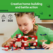 LEGO 6526781 Minecraft The Mooshroom House Building Toy