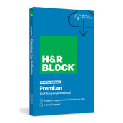 H & R Block Premium Tax Software, 2024, Windows/Mac