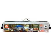 Ozark Trail 30967 8' x 7' 4-Person Instant Cabin Tent with LED Lighted Hub, 19 lbs