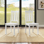Better Homes and Gardens BH17-084-097-30 Bankston Dining Chair, Set of 2, White