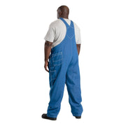 Berne Vintage Unlined Washed Denim Bib Overalls - Light Denim - 44x32