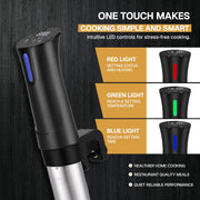 Behome CP-C819 Sous Vide Cooker Machine, 1100W Precision Cooker, Waterproof Immersion Circulator, Digital Touch Screen, Black