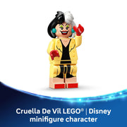LEGO Disney Cruella De Vil's Car Building Toy, 378-Piece Set, Multicolor, Ages 9+, 43277